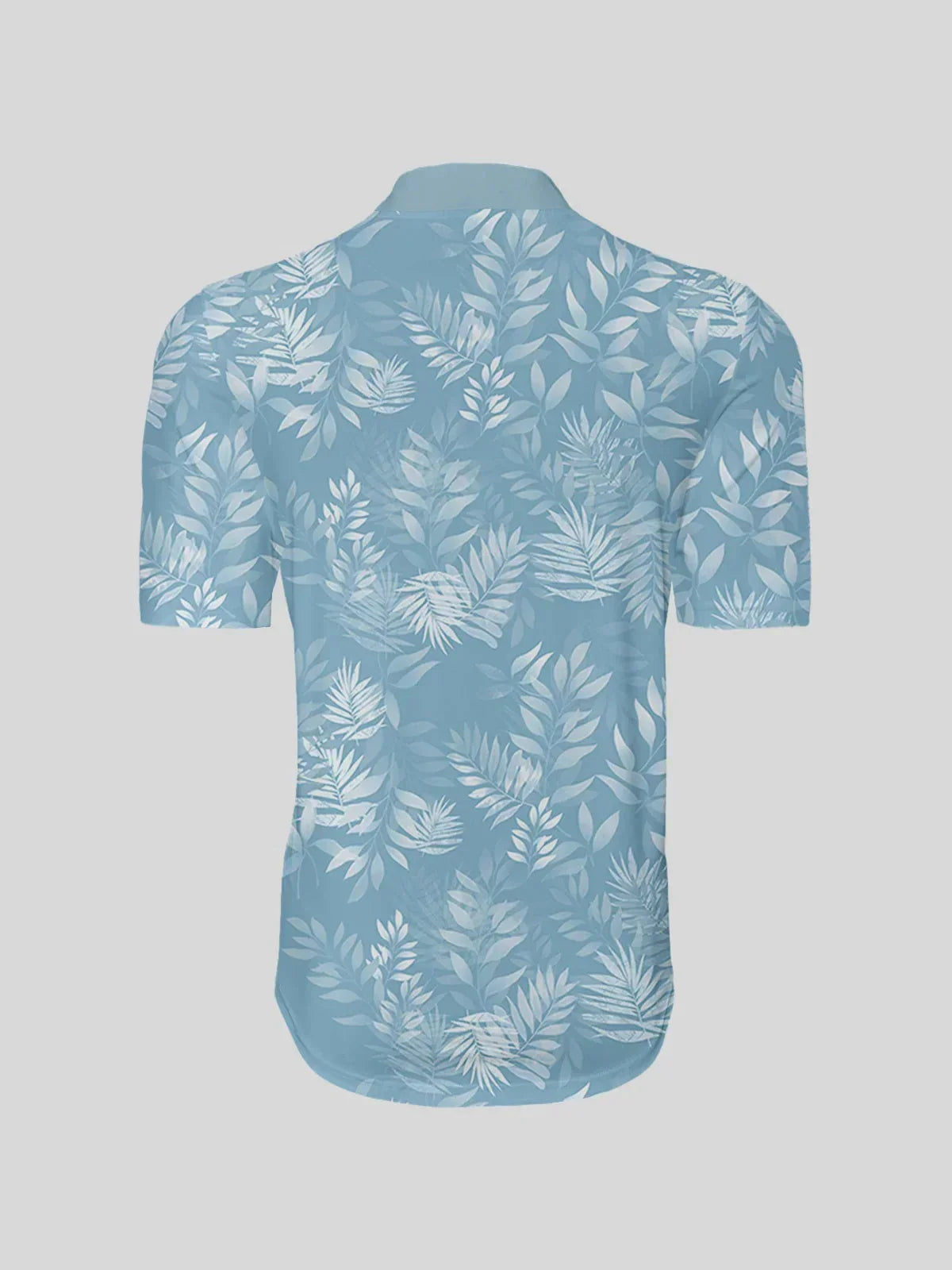 Camicia Henley da golf da uomo tropicale in tendenza con UPF50+