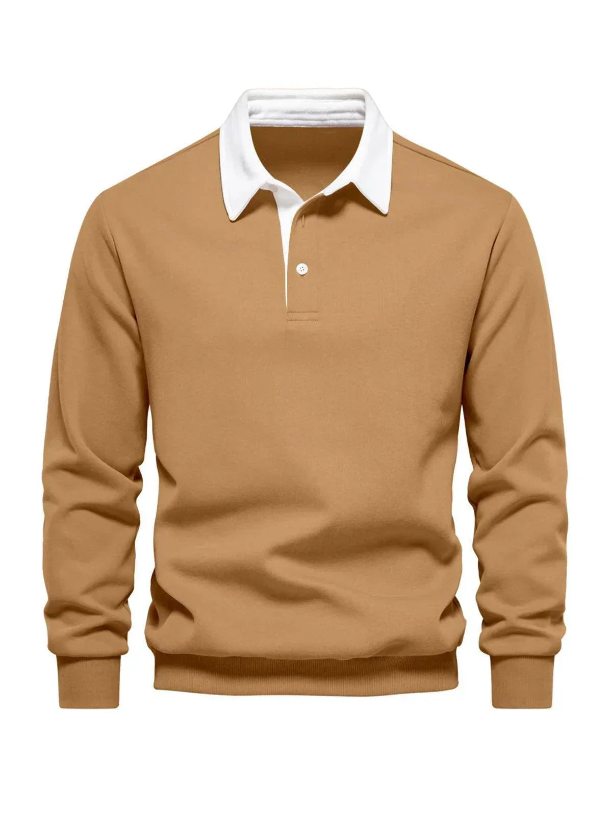 Chandail boutonnage classique à col pour homme
