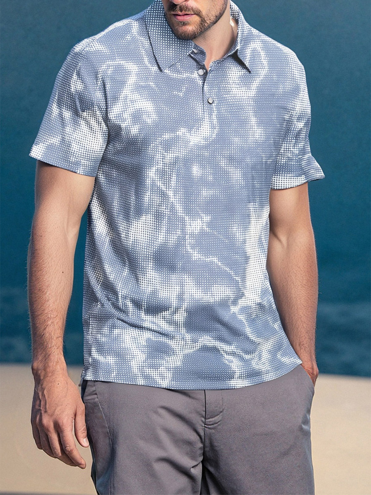 Inked Skins Herren-Poloshirt LSF 50+