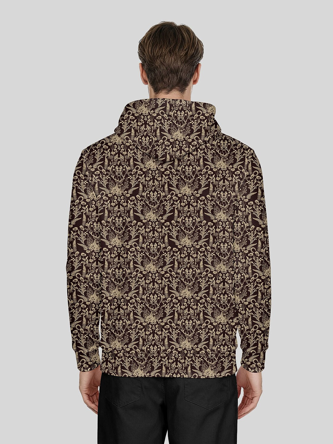 Wildlife Party Men's Golf Hooded Sweatshirt