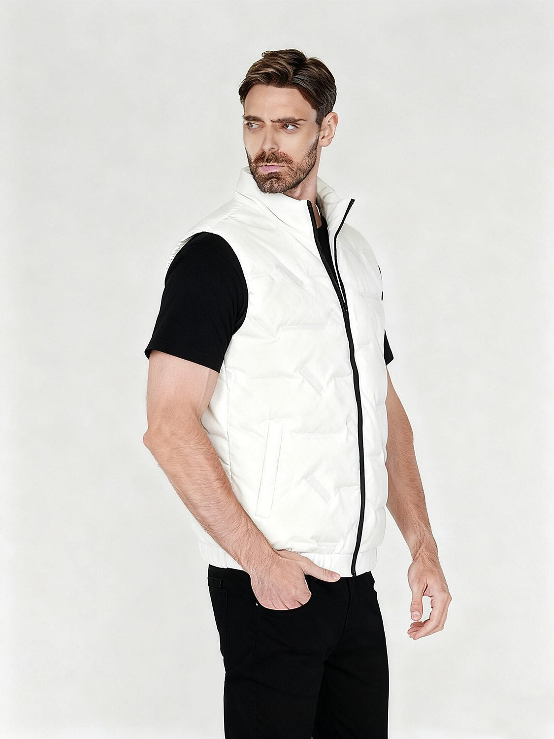 Basic Men's hidden pocket Vest