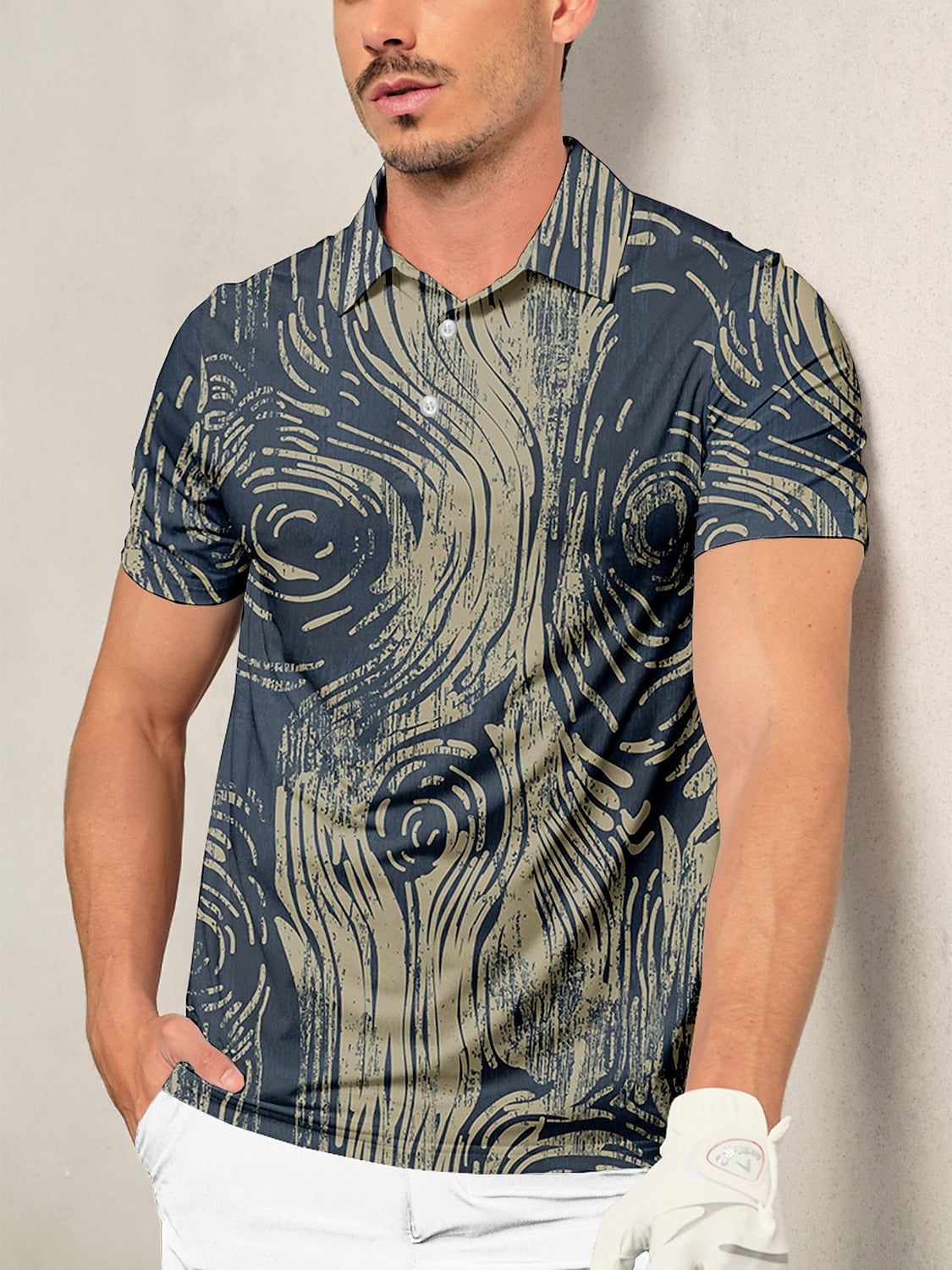 Air Brush Men's Polo Top UPF50+