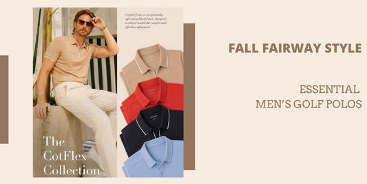 Essential Men’s Golf Polos for Your Autumn Game