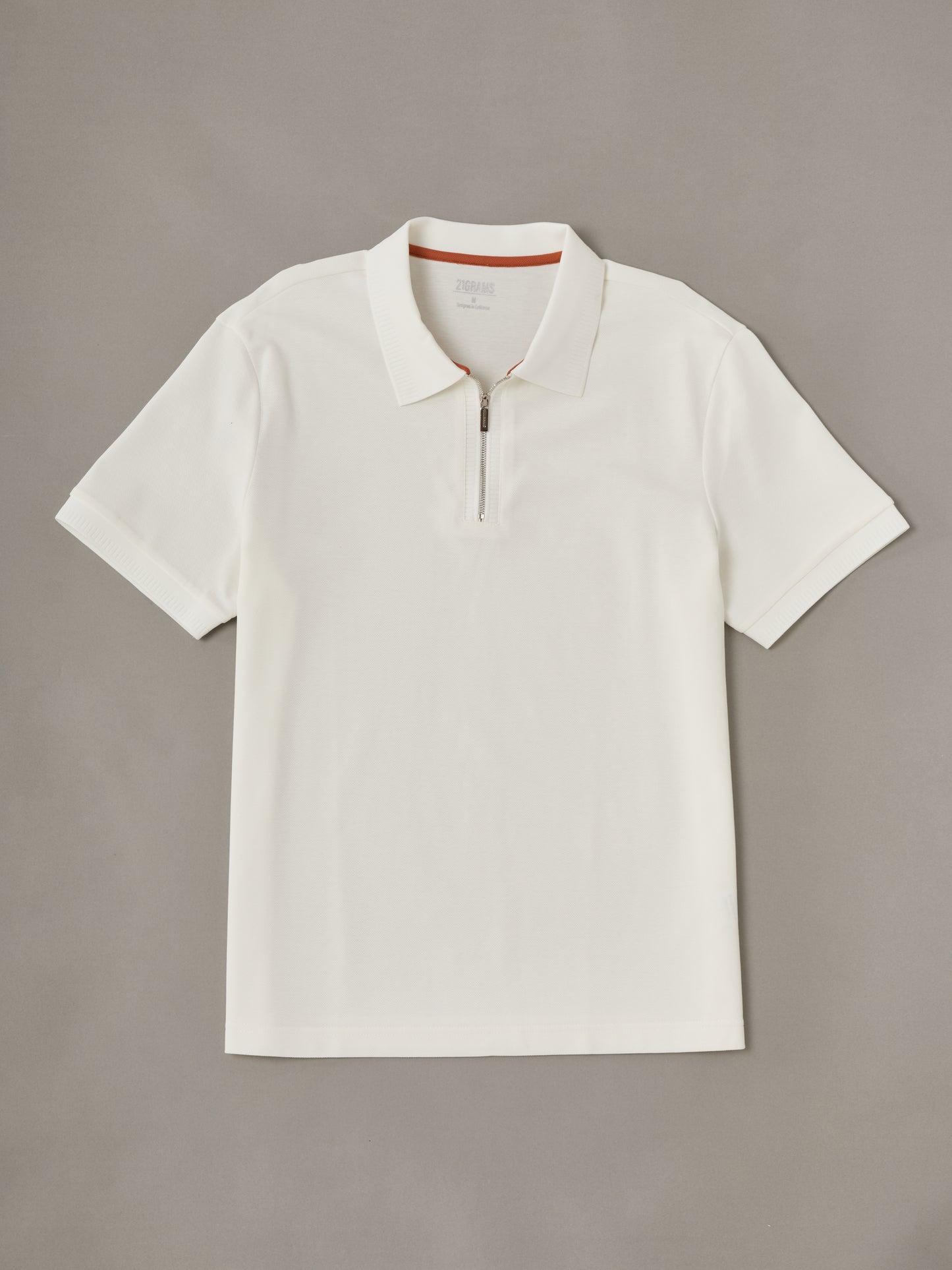 PearlTex Men's Cotton-Silk Blend Golf Shirt Quarterzip