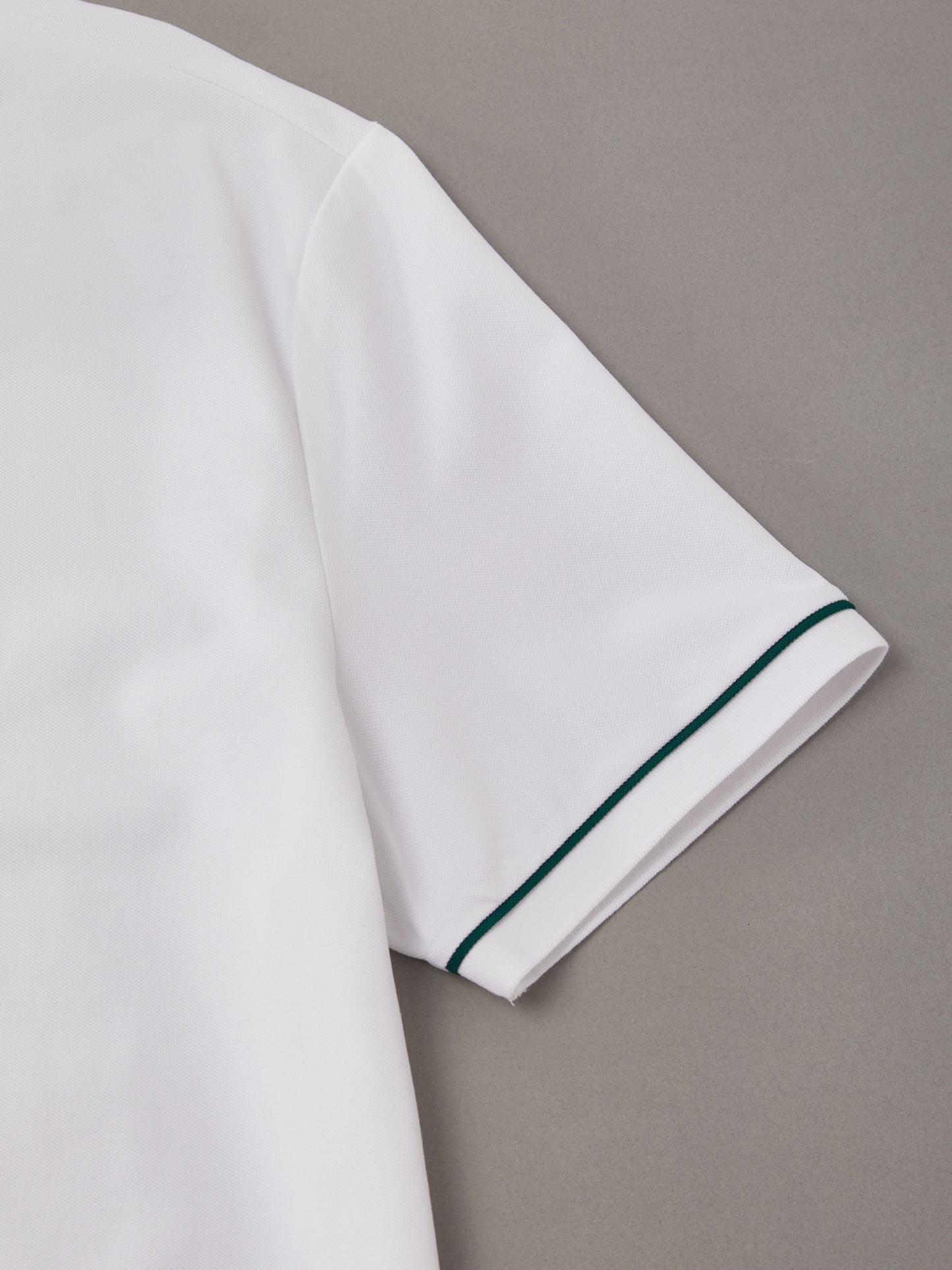 NaturalComfy Herrpolo med kontrasterande beslag