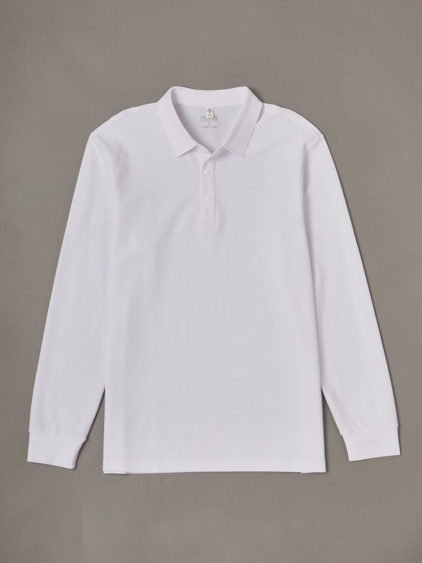 CotFlex Men's Cotton Blend Long-Sleeve Polo