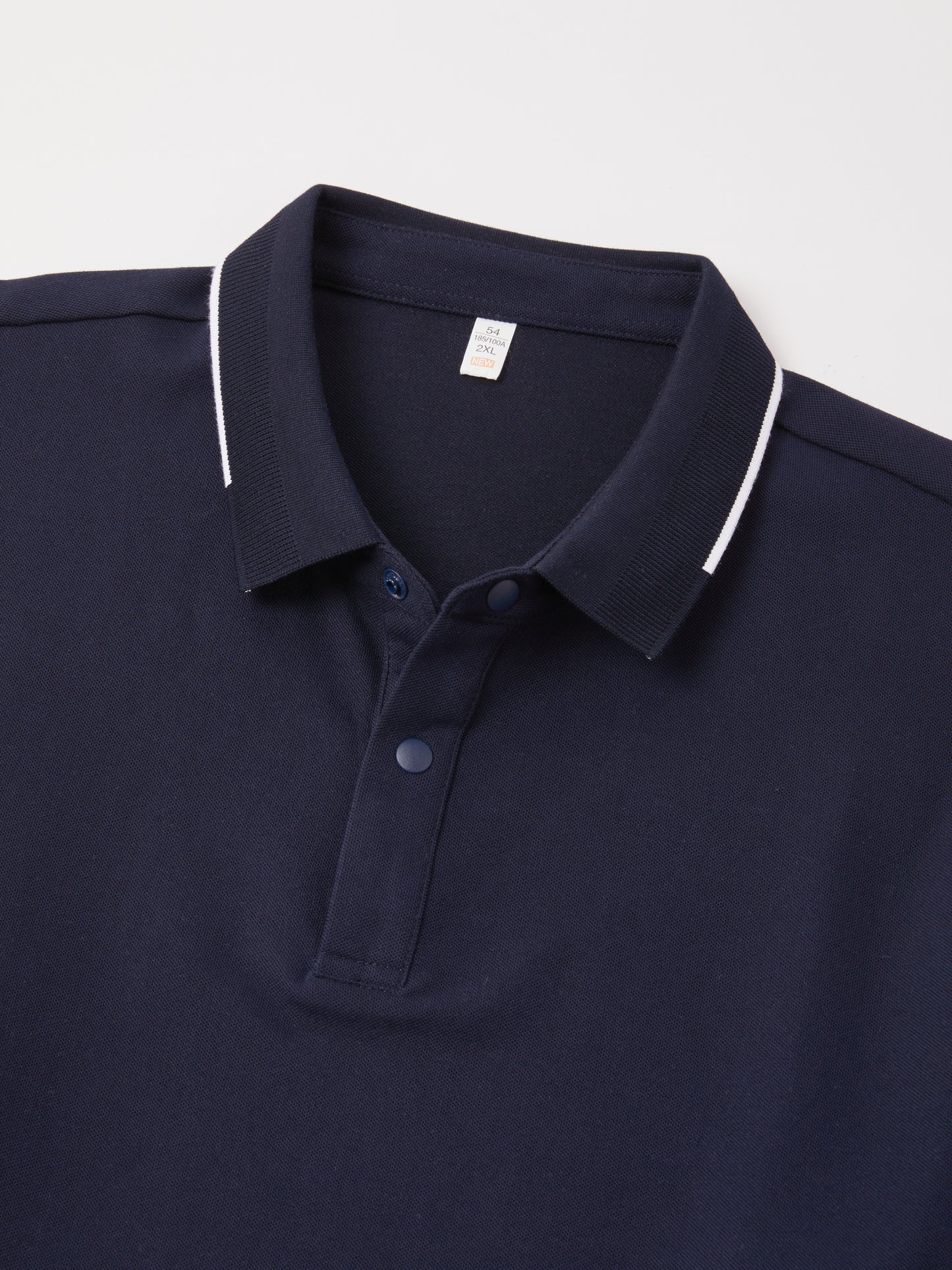 CotFlex Men's Cotton Blend Long-Sleeve Polo