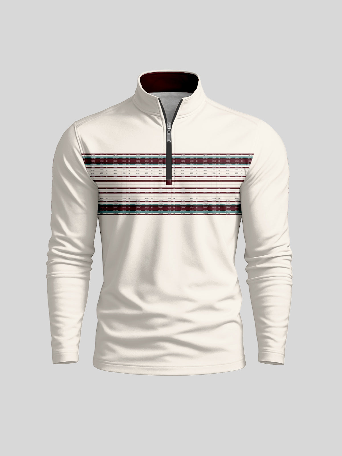 Not So Classic Men's Lightweight Golf Shirt Quarterzip UPF50+