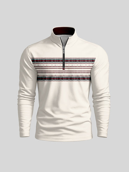 Not So Classic Men's Lightweight Golf Shirt Quarterzip UPF50+