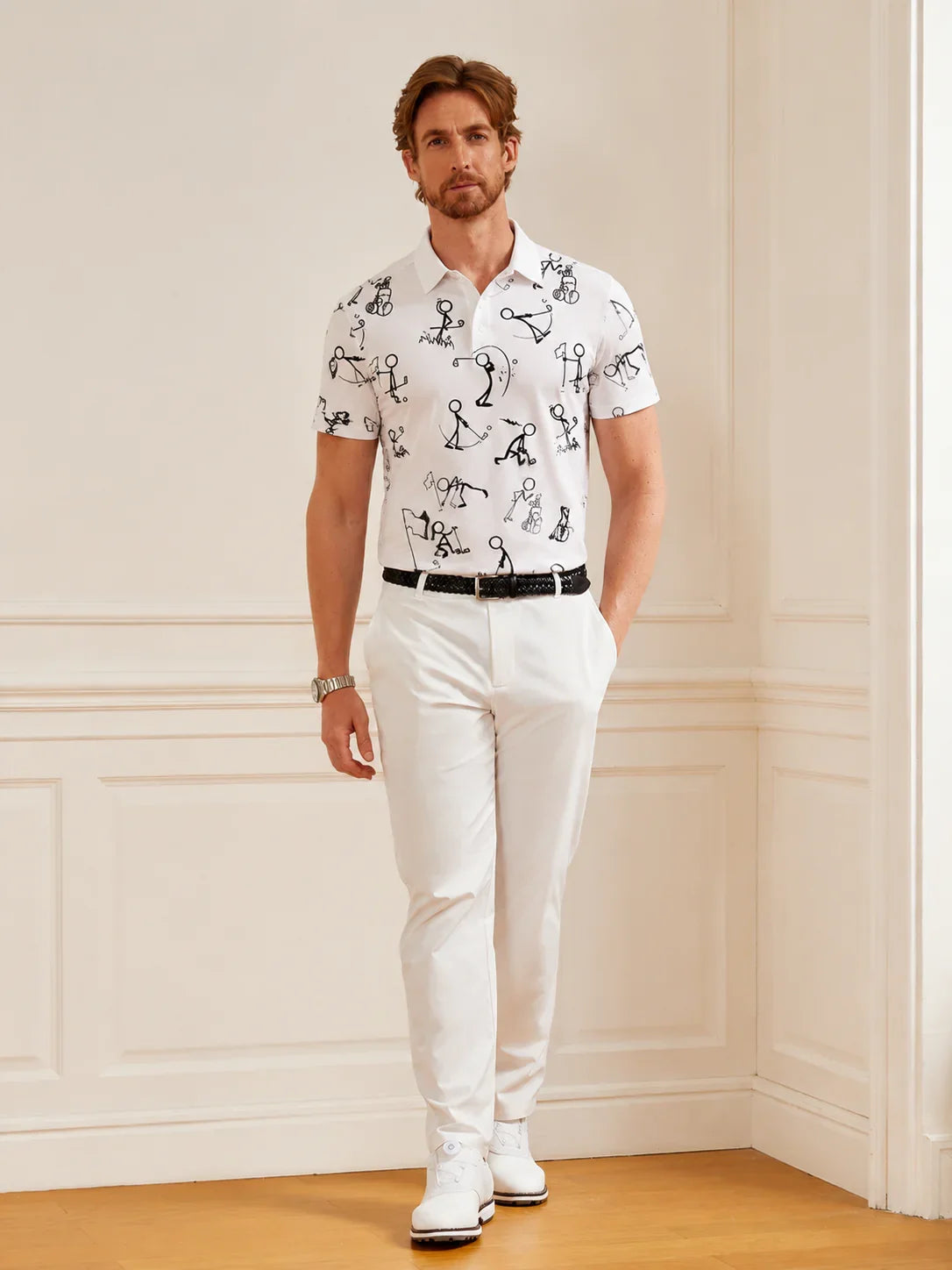Hyper-prep Polo da Uomo UPF50+