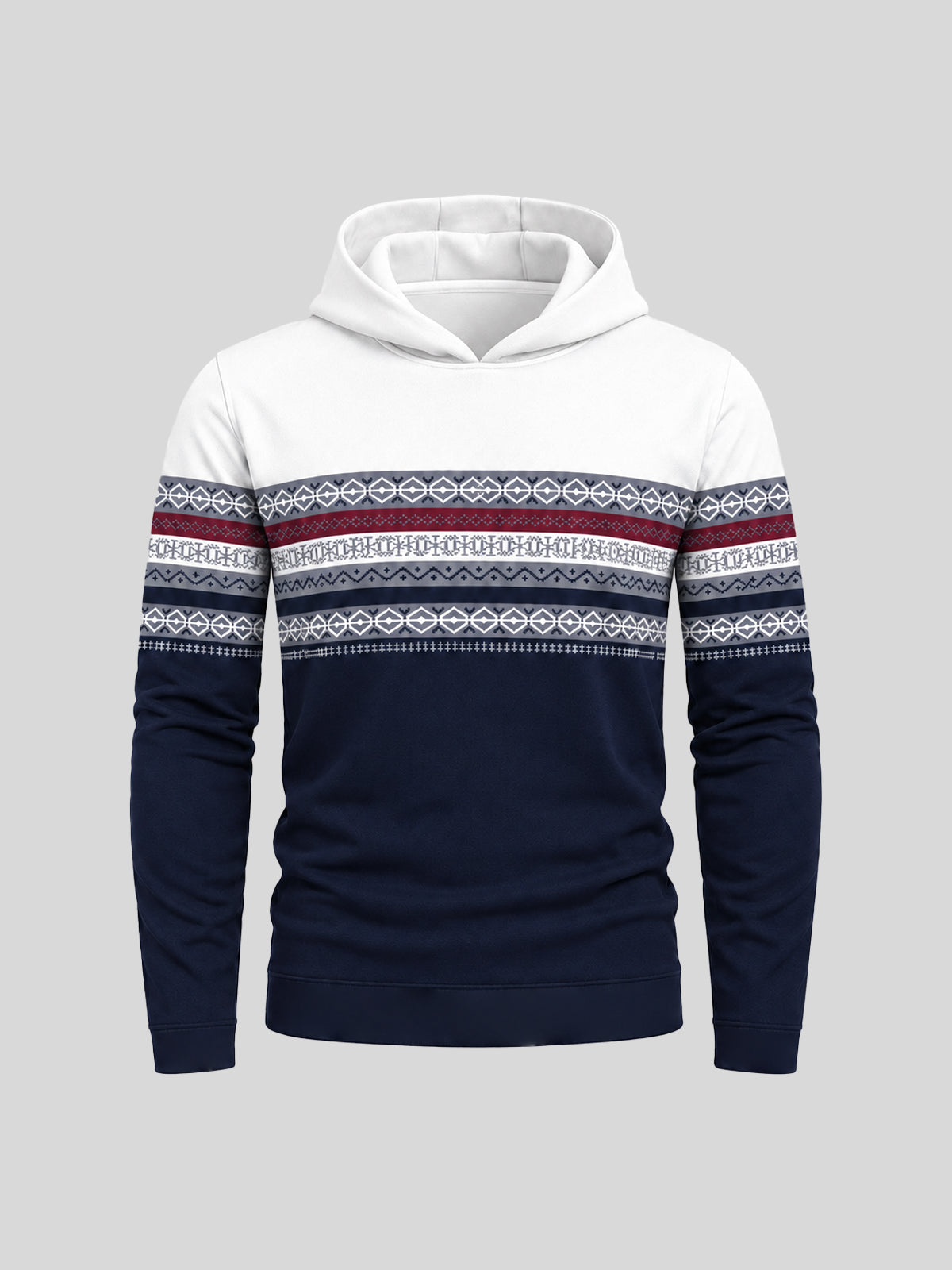 Playful Nautical Men's Golf Hooded Sweatshirt