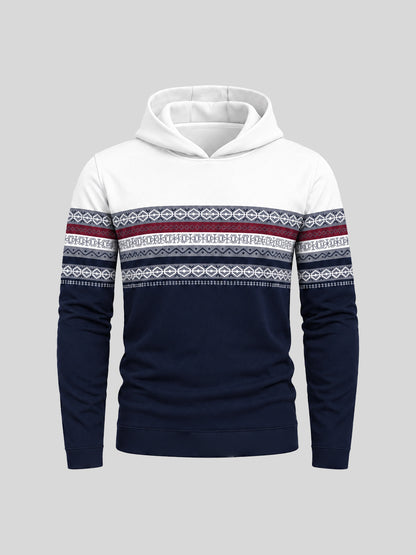 Playful Nautical Men's Golf Hooded Sweatshirt