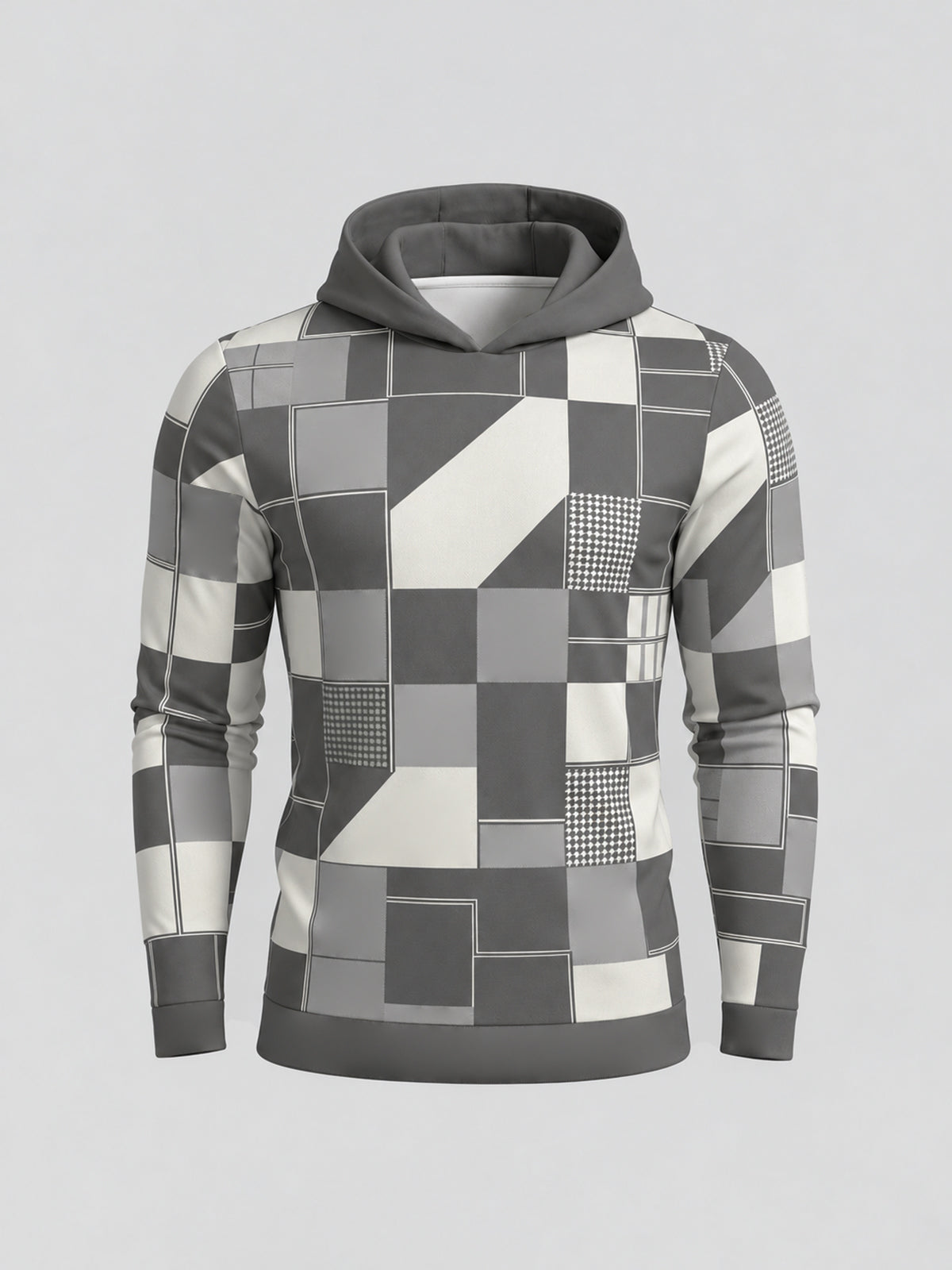 Fairway Patchwork Men's Golf Hooded Sweatshirt