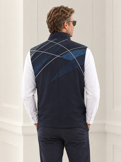 Inked Skins Men's Full-Zip Lightweight Vest