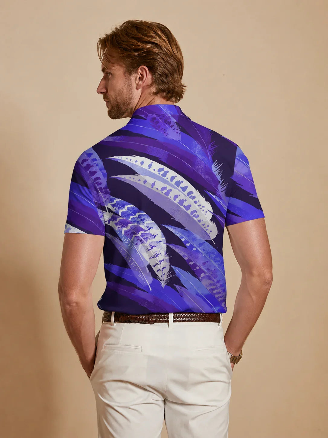 Wildlife Party Herren-Polohemd UPF50+