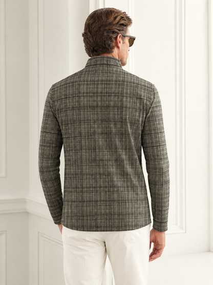 Equestrian Heritage Men's Lightweight Golf Shirt Quarterzip UPF50+