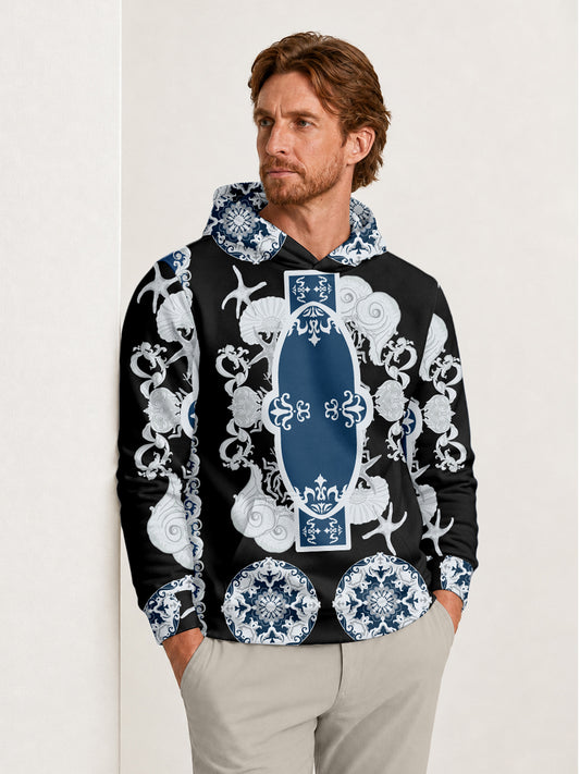 Botanical Energy Men's Golf Hooded Sweatshirt