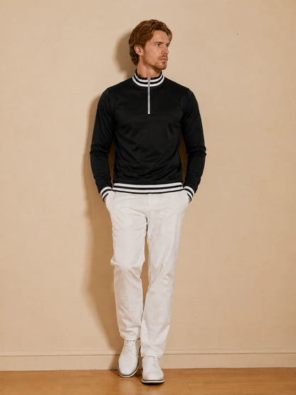 Navycore Herren Golfshirt Quarterzip UPF50+