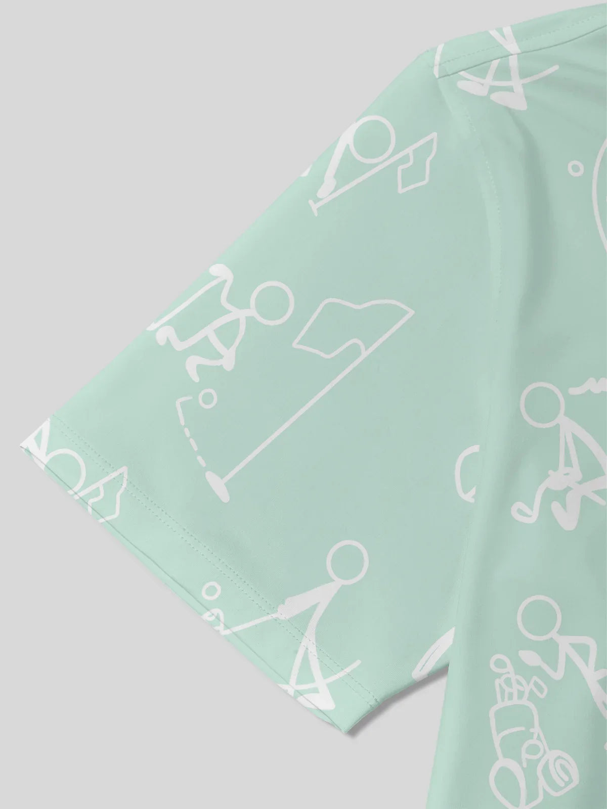 Hyper-prep Polo Top Uomo con Collo a Coste UPF50+
