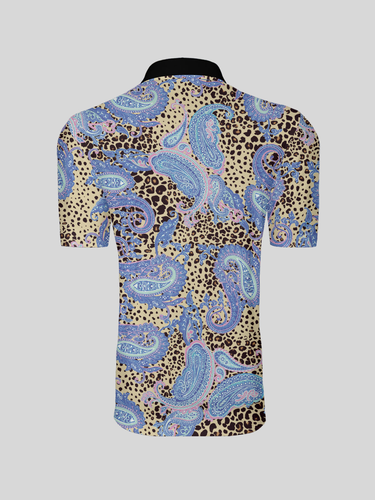 Paisley Heritage Men's Ribbed Collar Polo Top UPF50+