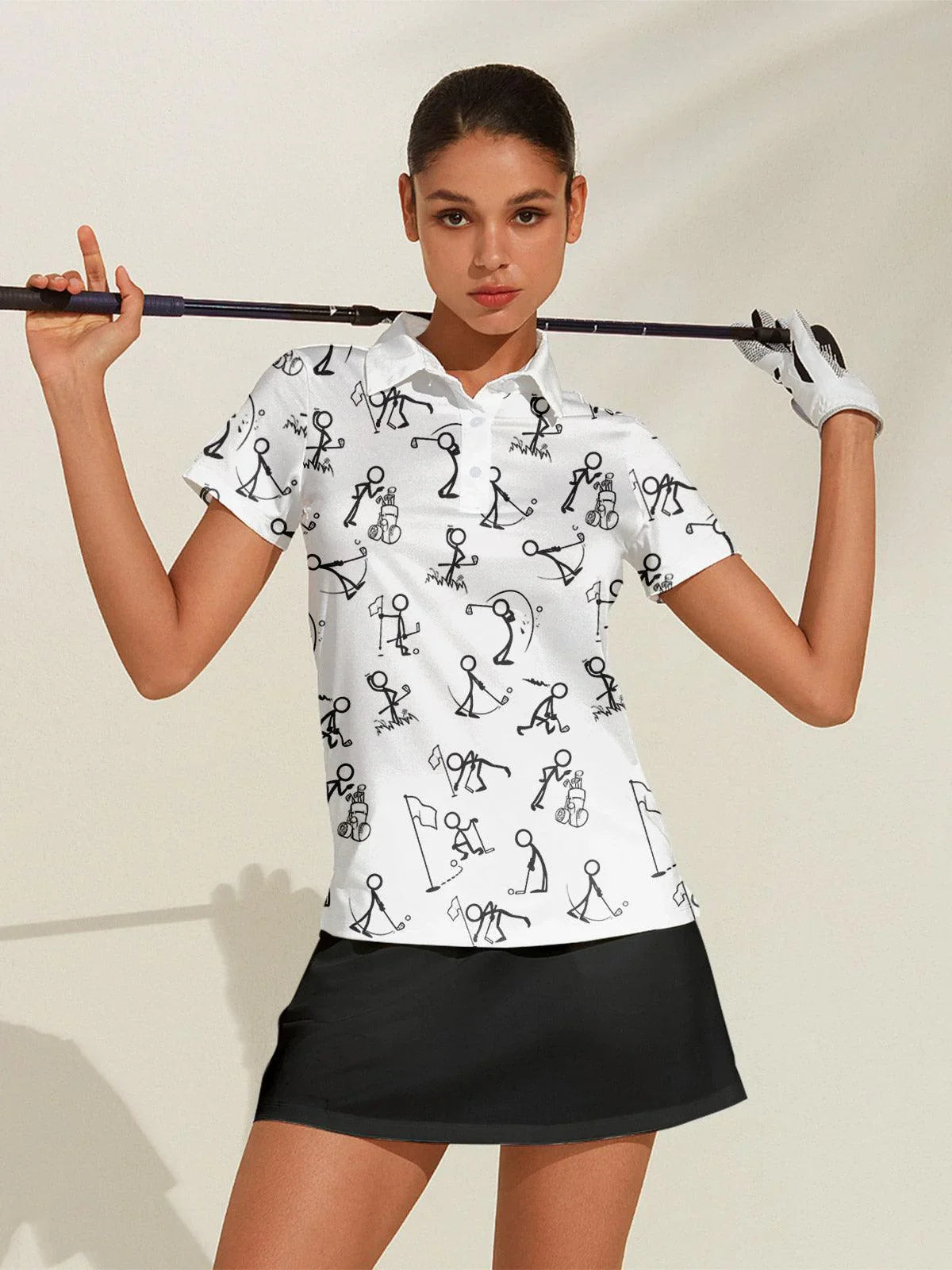 Acegolfs Hyper-prep Women's Polo Top UPF50+