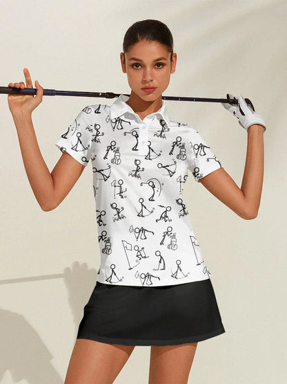 Acegolfs Hyper-prep Women's Polo Top UPF50+