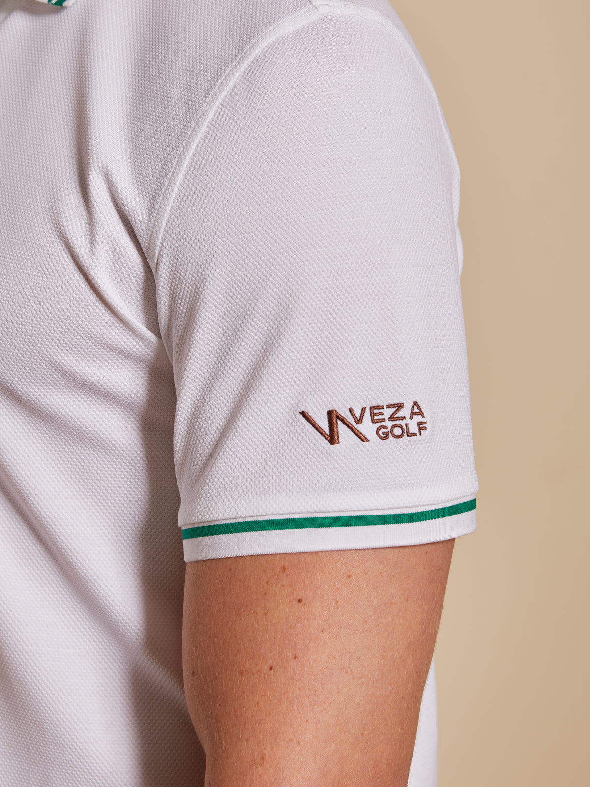 Custom Embroidery or Fit Men's Cotton-Silk Blend Polo Top