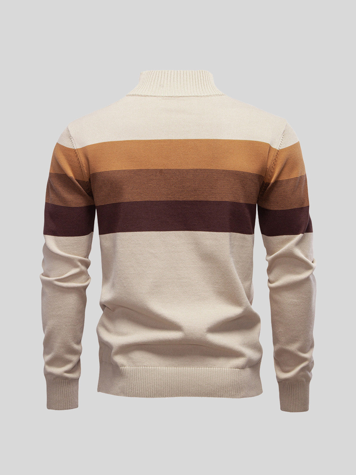 More Than Basic Men's Midweight Golf Quarter Zip Sweater
