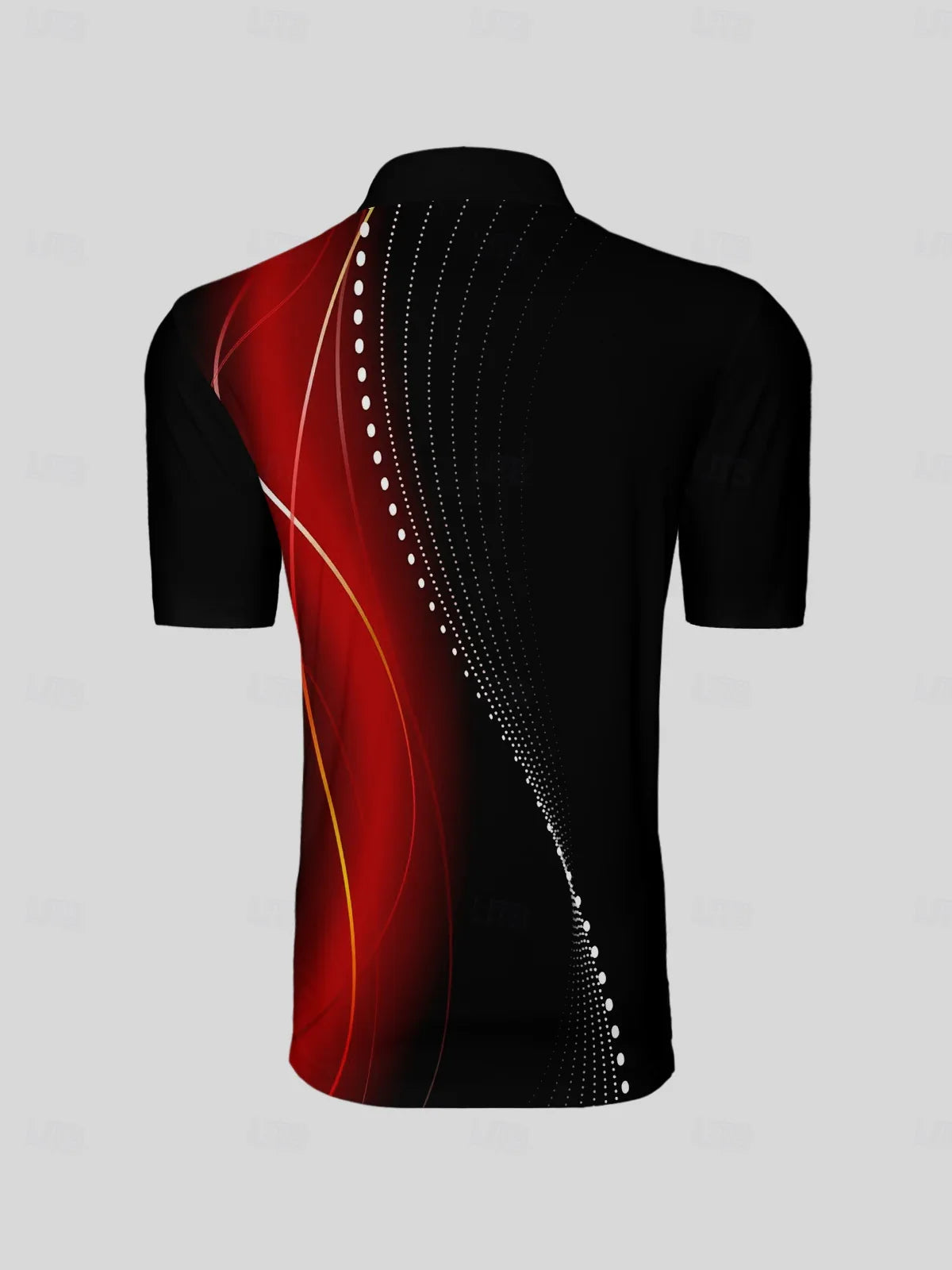 Air Brush Herren Polo-Shirt mit Rippkragen UPF50+