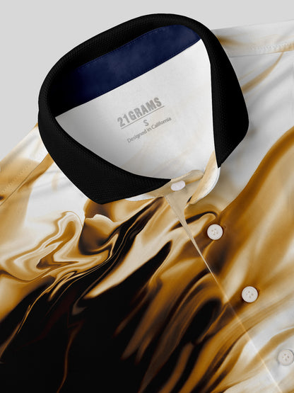 Inked Skins Camisa Polo para Hombre con Cuello de Canalé UPF50+