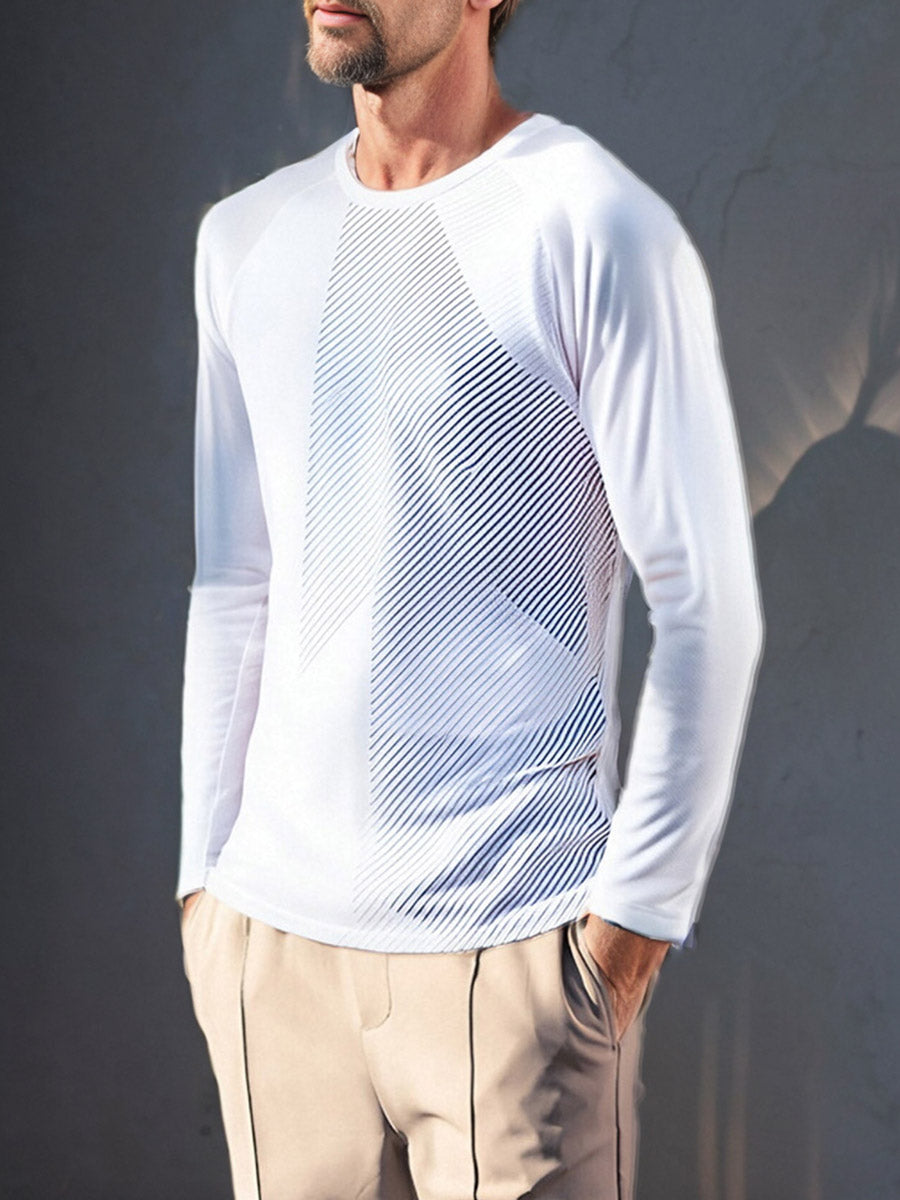 More Than Basic Men's Golf Long Sleeve T-Shirt