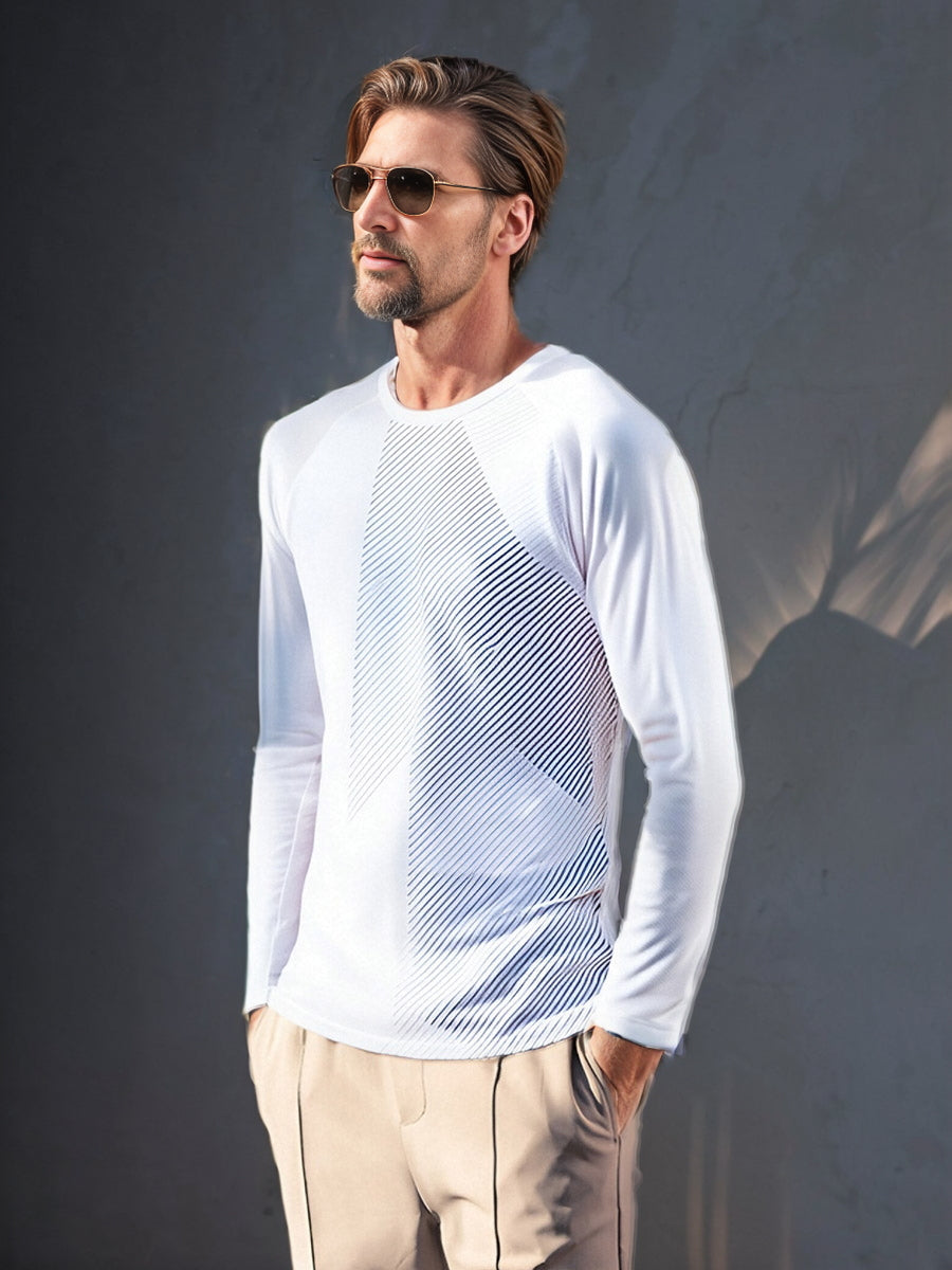 More Than Basic Men's Golf Long Sleeve T-Shirt