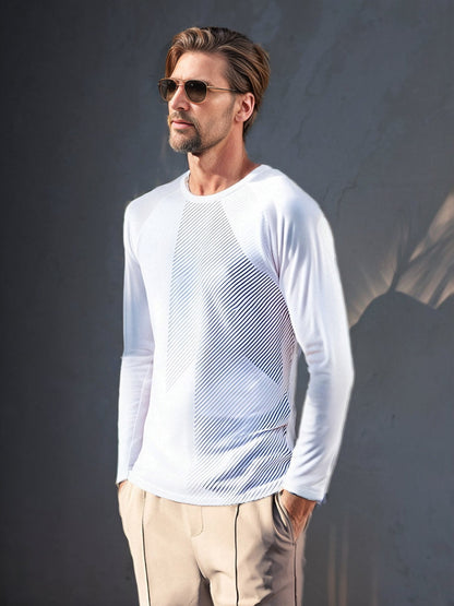 More Than Basic Men's Golf Long Sleeve T-Shirt