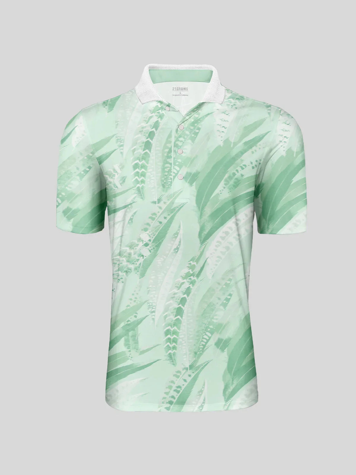 Wildlife Party Top Polo da Uomo con Collo a Coste UPF50+