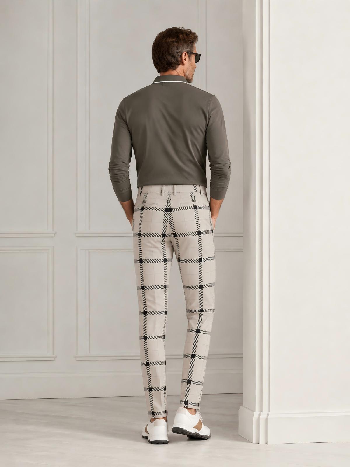 Fairway Patchwork Men's Stretch Golf Pants