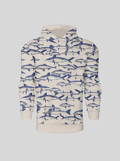 Wildlife Party Men's Golf Hooded Sweatshirt