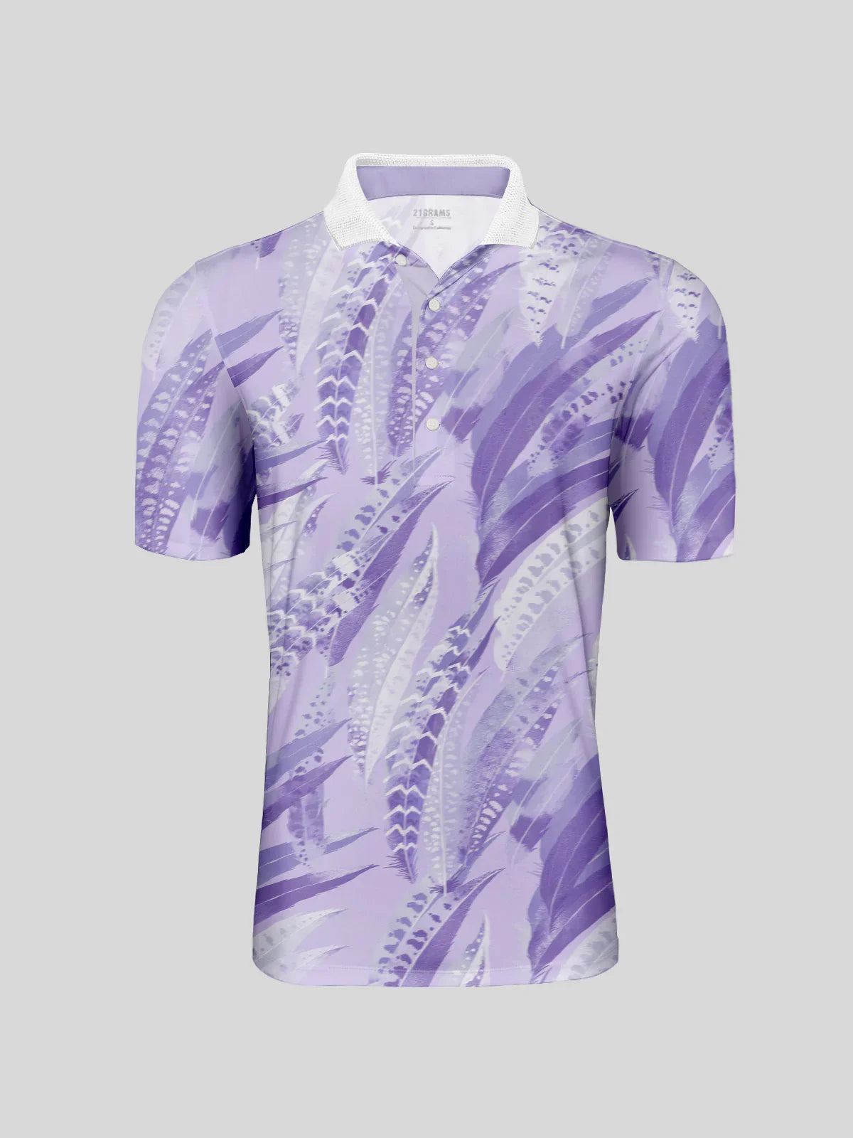 Wildlife Party Top Polo da Uomo con Collo a Coste UPF50+