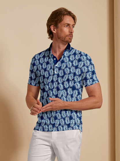 Botanical Energy Men's Polo Top UPF50+