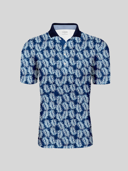 Botanical Energy Men's Polo Top UPF50+