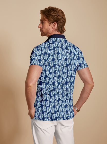 Botanical Energy Men's Polo Top UPF50+