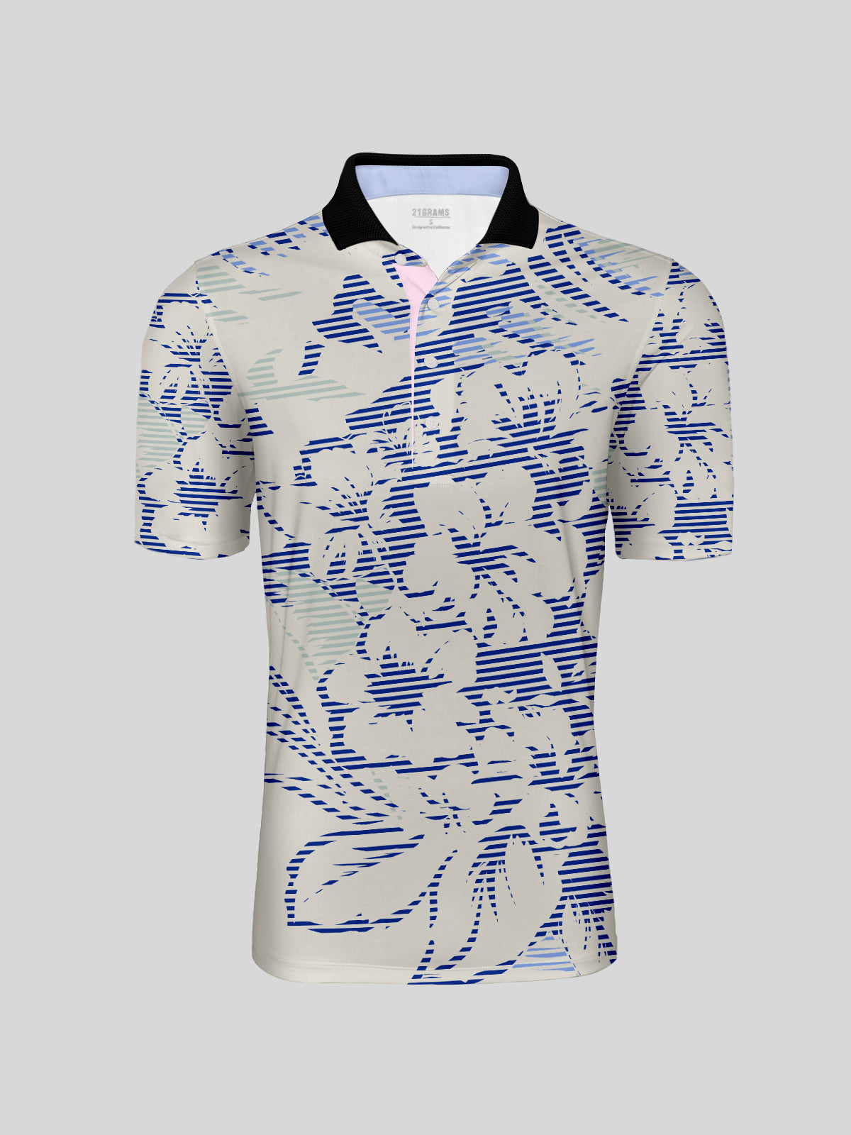 Botanical Energy Men's Polo Top UPF50+