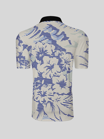 Botanical Energy Men's Polo Top UPF50+