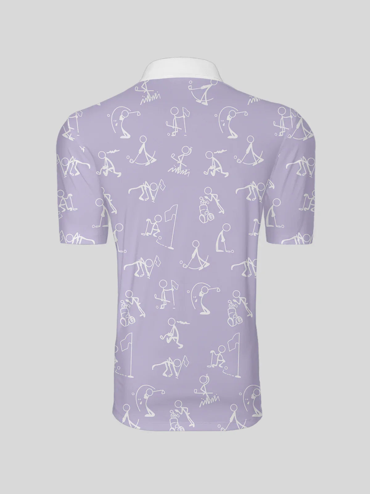Hyper-prep Polo Top Uomo con Collo a Coste UPF50+