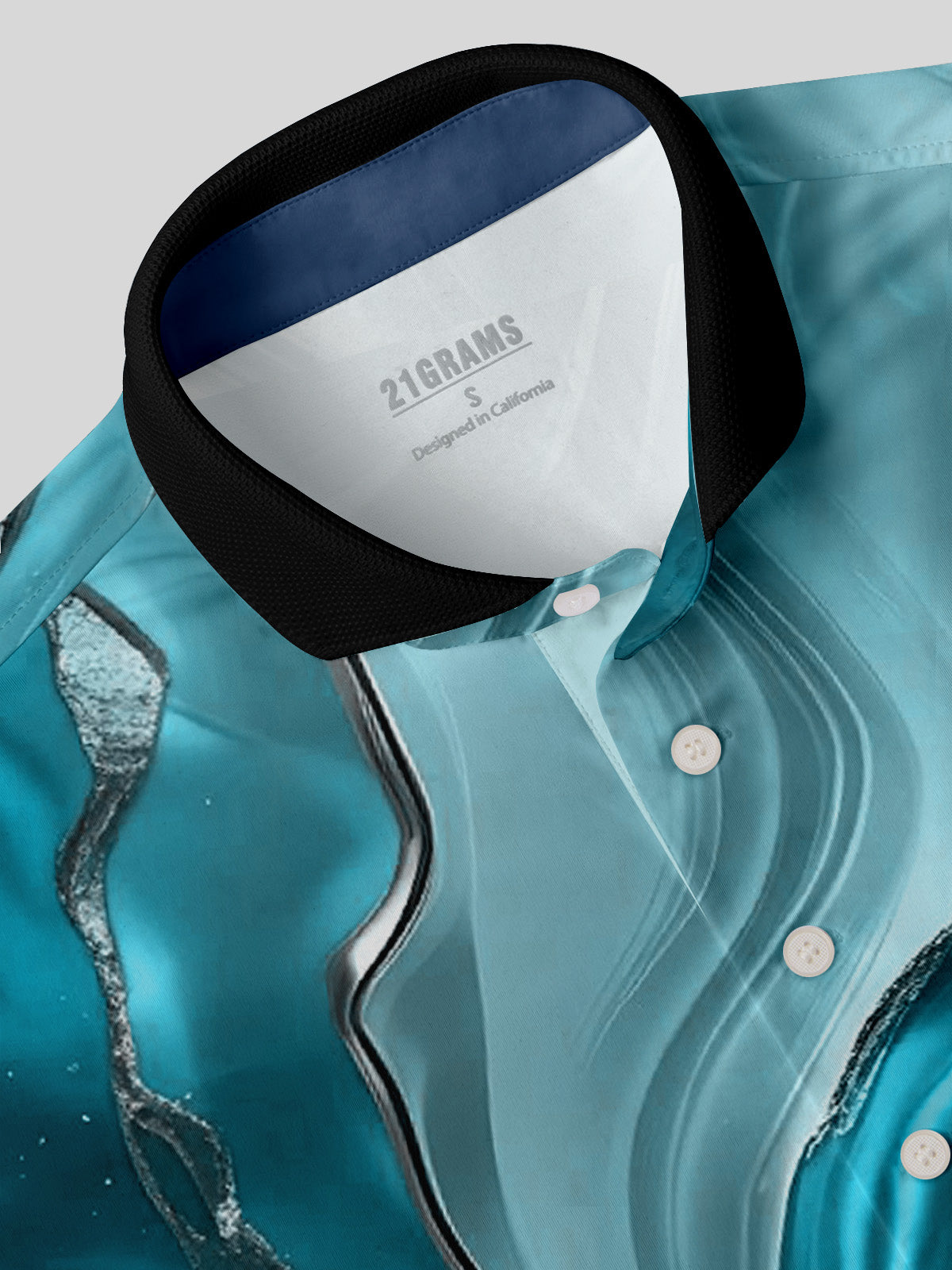 Haut de polo à col côtelé Inked Skins pour hommes UPF50+