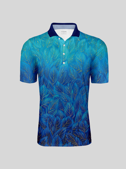 Botanical Energy Men's Polo Top UPF50+