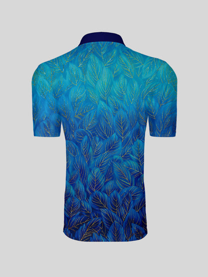 Botanical Energy Men's Polo Top UPF50+