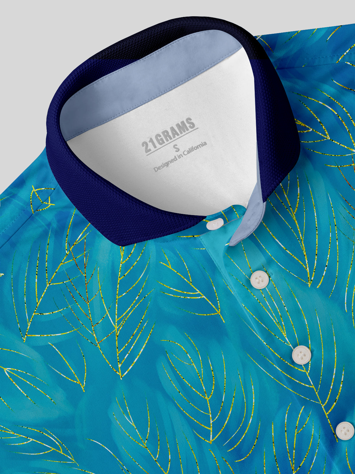 Botanical Energy Men's Polo Top UPF50+