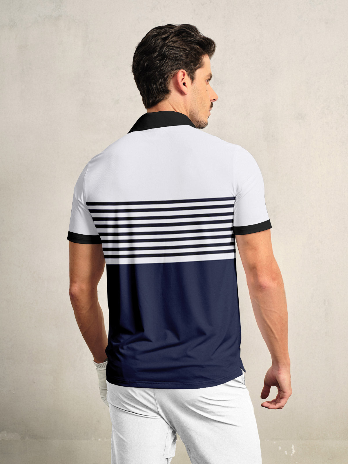 Playful Nautical Men's Polo Top UPF50+