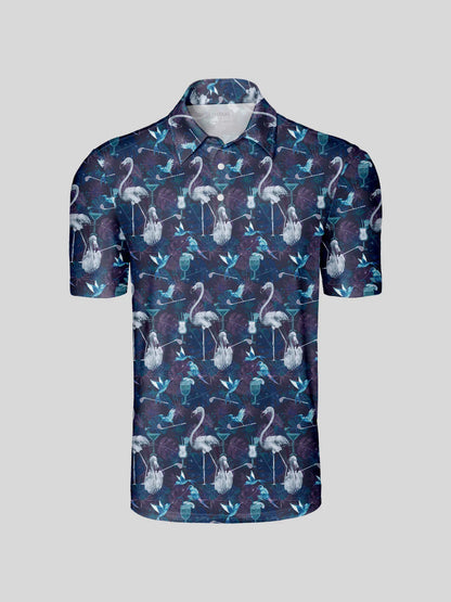 Wildlife Party Herren Polo-Shirt UPF50+