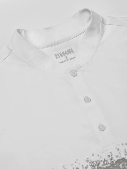 Air Brush Men's Golf Henley Shirt UPF50+
